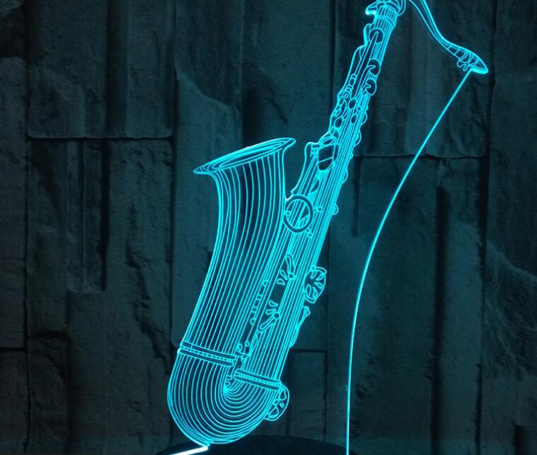 7 color lamp children 3d visual LED night light - Home2luxury