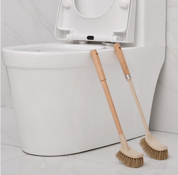 Wooden Handle Toilet Brush - Multi-use Cleaner - Home2luxury