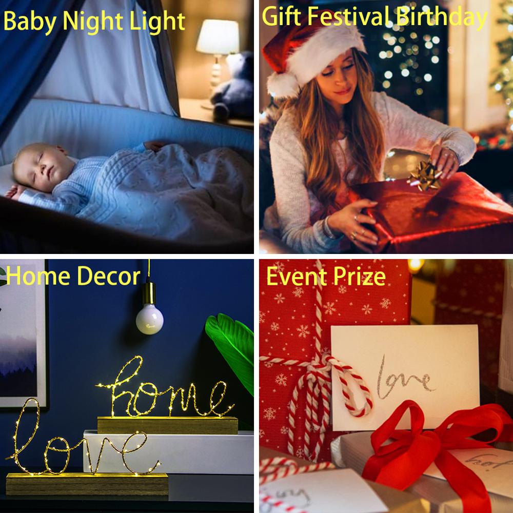 Acrylic 3D night light - Home2luxury