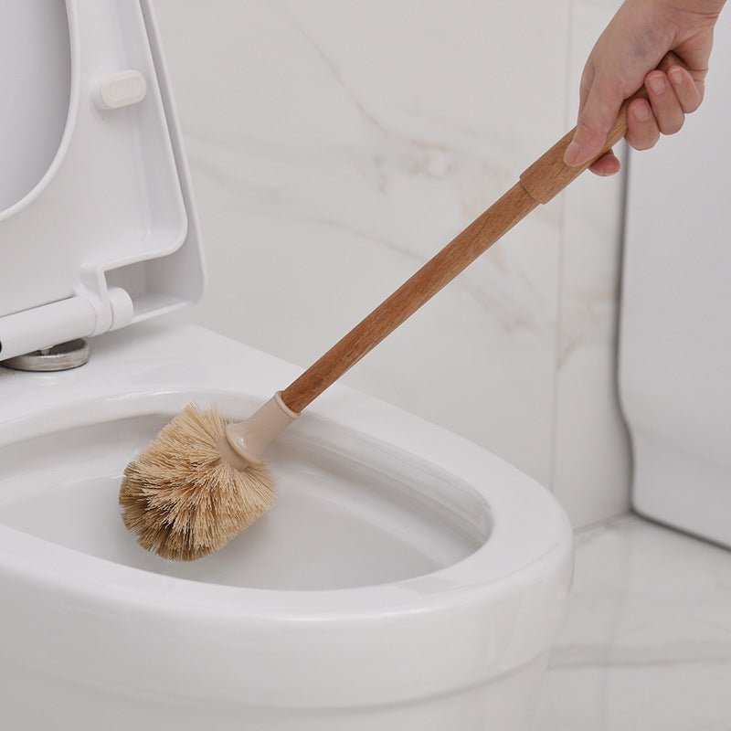 Wooden Handle Toilet Brush - Multi-use Cleaner - Home2luxury