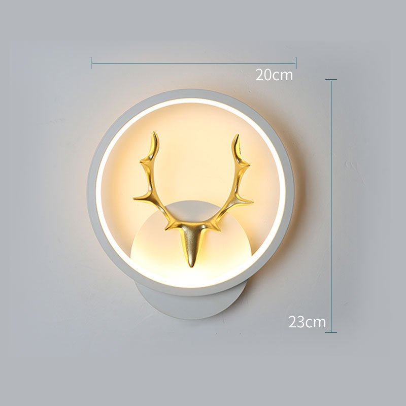Dimmable Antler Wall Lamp - Nordic - Home2luxury