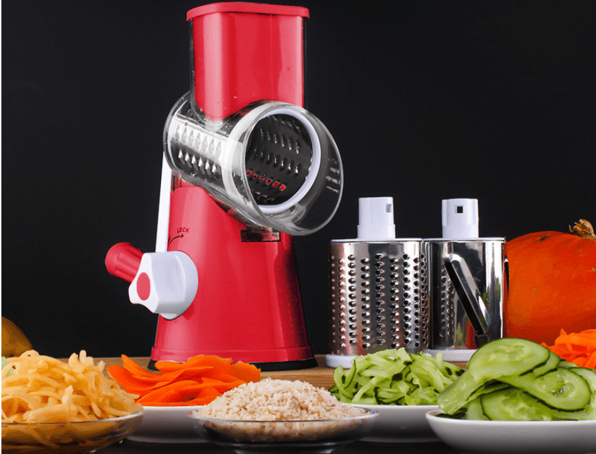 Round Mandoline Slicer - Grater & Julienne Cutter - Home2luxury