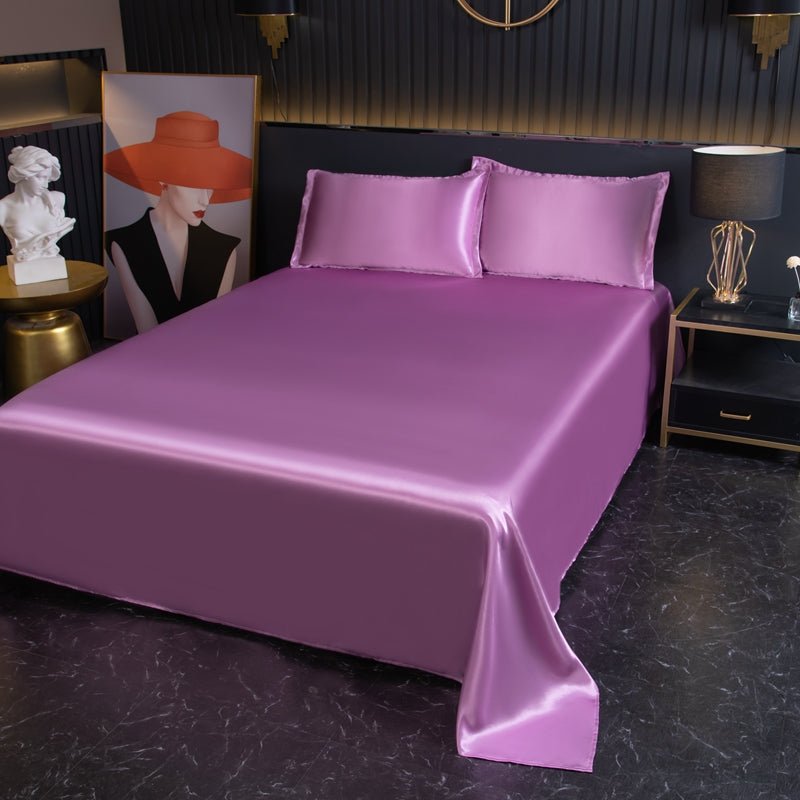 Bed Sheet Cover Cool Soft Three-piece Set - Home2luxury