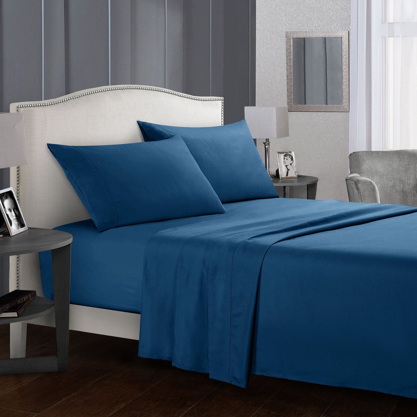 Sheet Set 4 Sets Bed Sheet Double King Size - Home2luxury