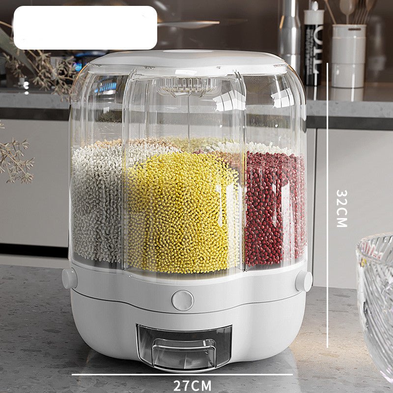 Rotating Sealed Food Dispenser. - Home2luxury