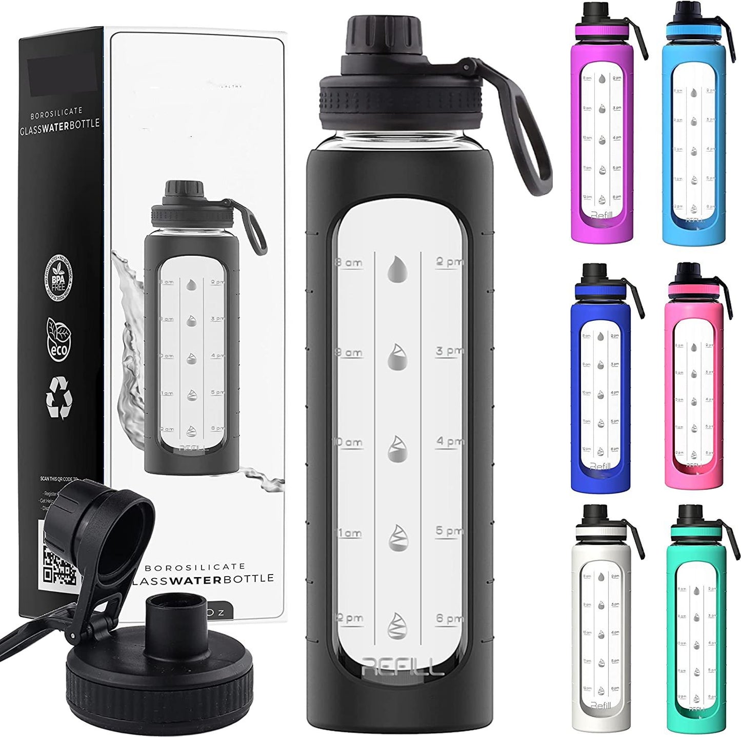 Portable Water Bottle - Large Capacity. - Home2luxury