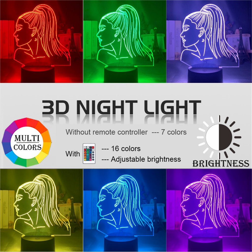 Acrylic 3D night light - Home2luxury