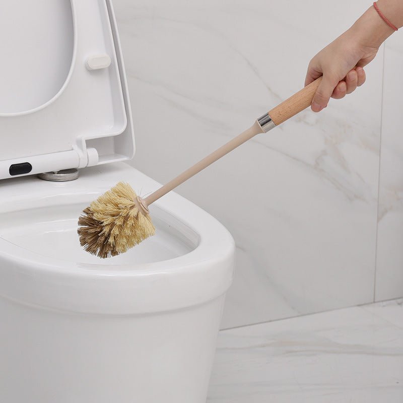 Wooden Handle Toilet Brush - Multi-use Cleaner - Home2luxury