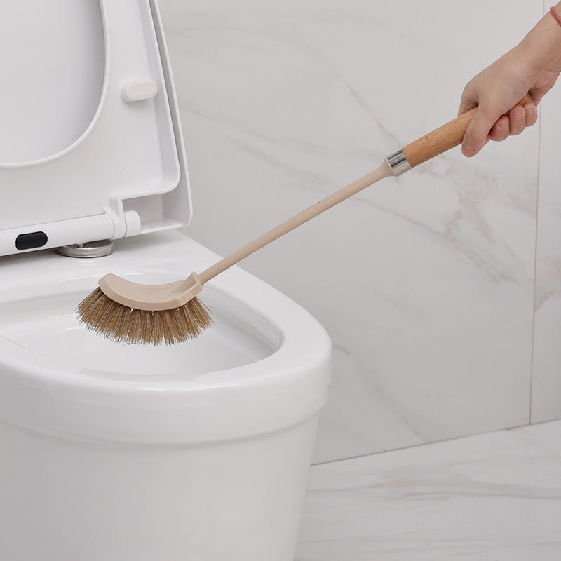 Wooden Handle Toilet Brush - Multi-use Cleaner - Home2luxury