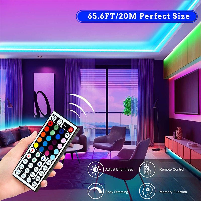 Flexible LED Strip Lights - Room/TV/Computer Decor. - Home2luxury