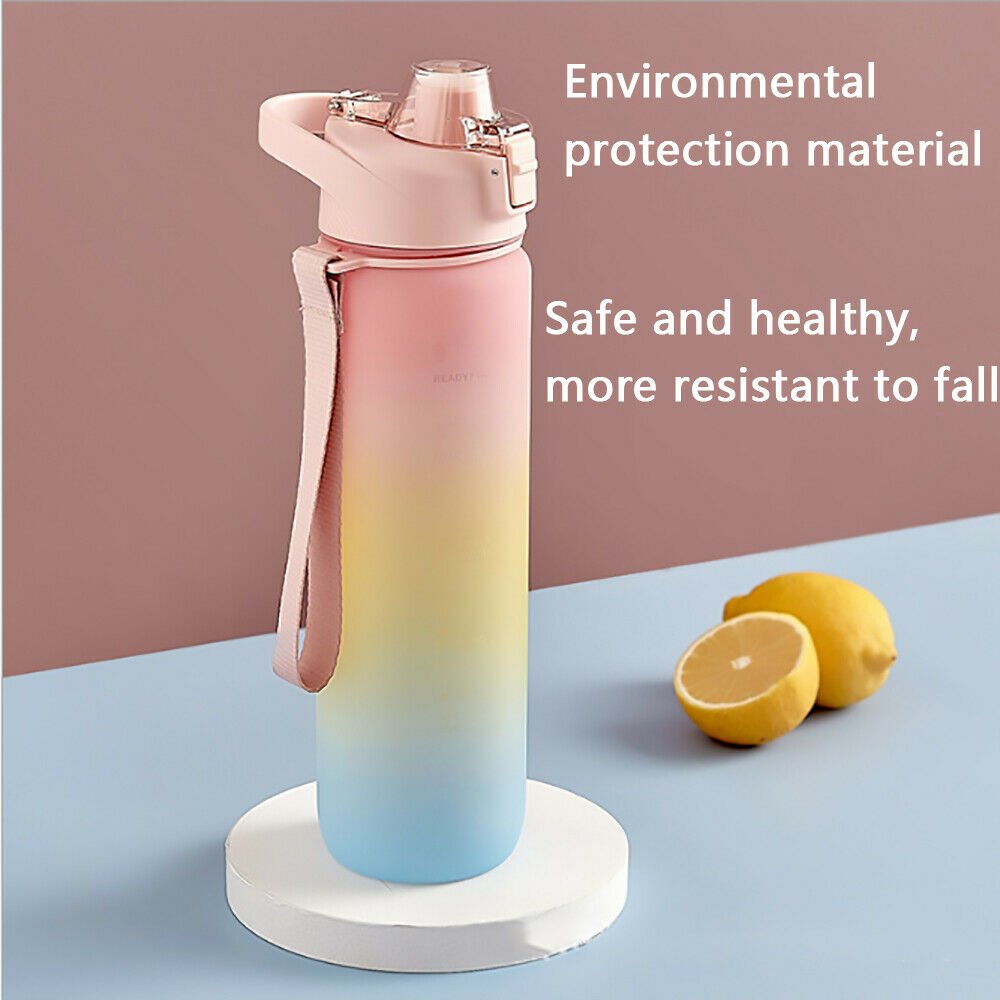 Bouncing Lid Water Cup - Large & Leak-Proof. - Home2luxury