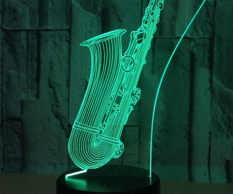 7 color lamp children 3d visual LED night light - Home2luxury