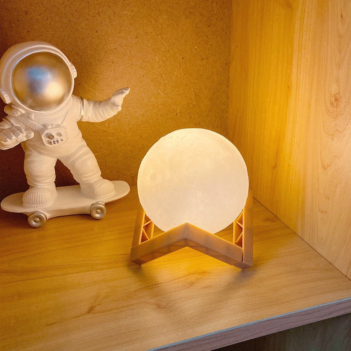 3D Print Rechargeable Moon Lamp LED - Home2luxury