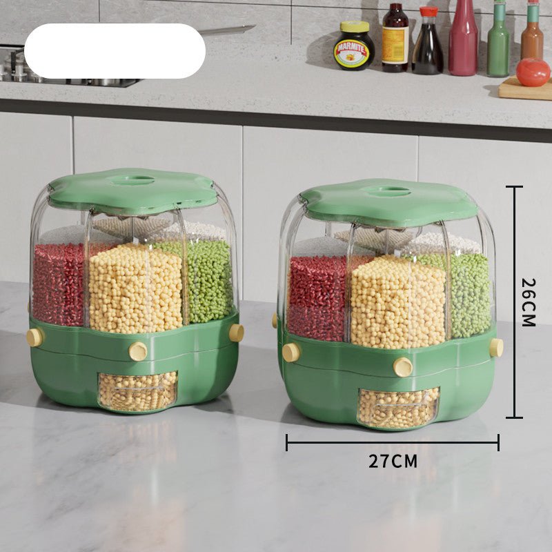 Rotating Sealed Food Dispenser. - Home2luxury