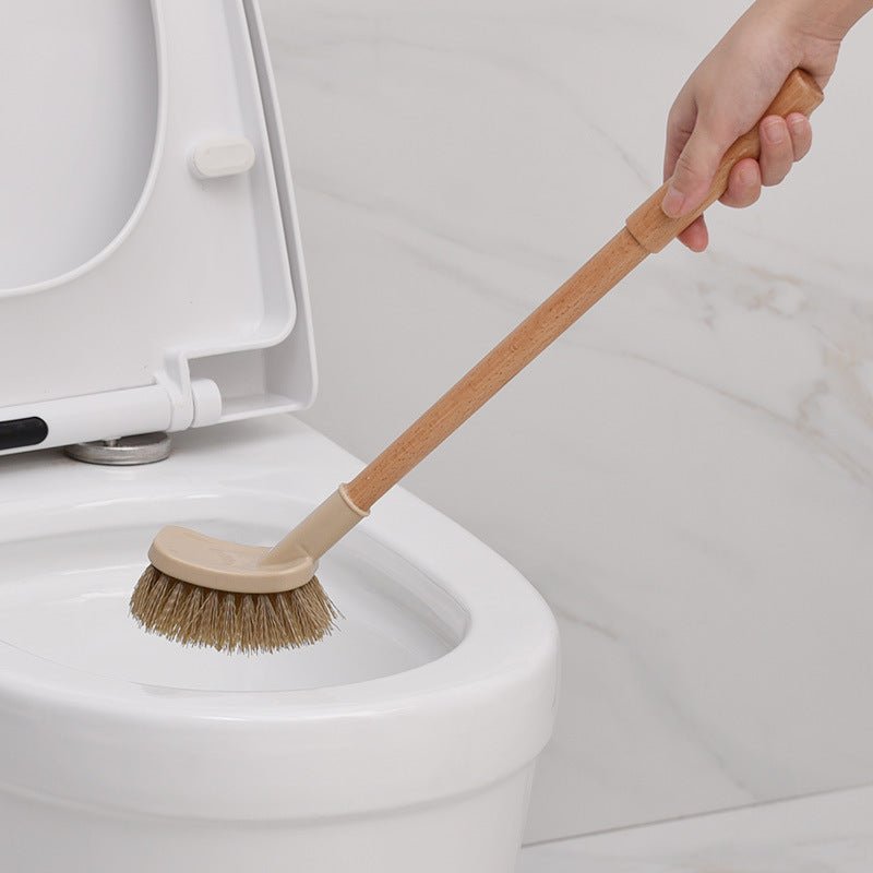 Wooden Handle Toilet Brush - Multi-use Cleaner - Home2luxury