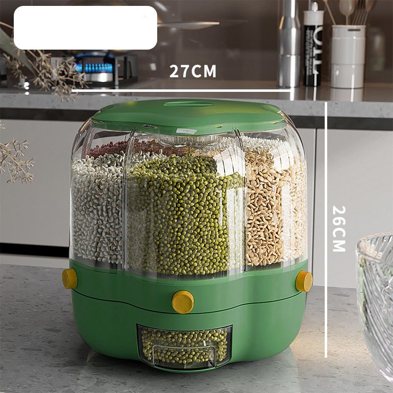 Rotating Sealed Food Dispenser. - Home2luxury