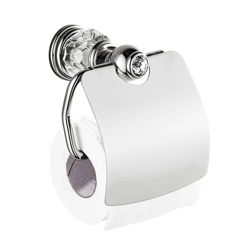 Gold TP Holder & Towel Box - Bathroom - Home2luxury