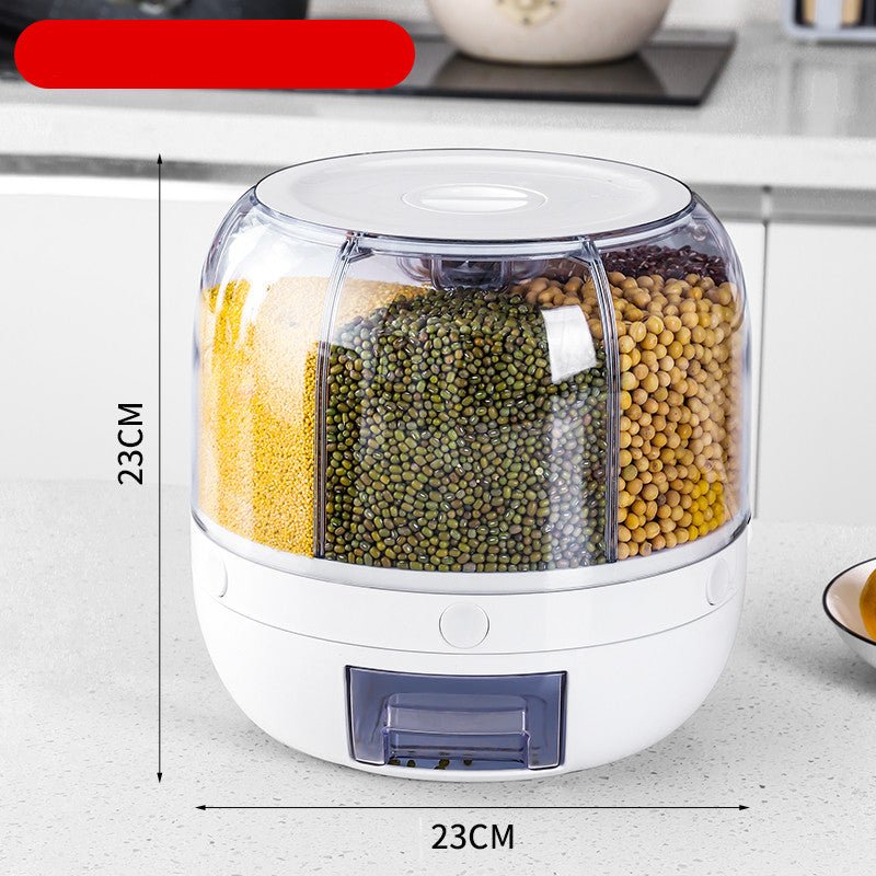 Rotating Sealed Food Dispenser. - Home2luxury