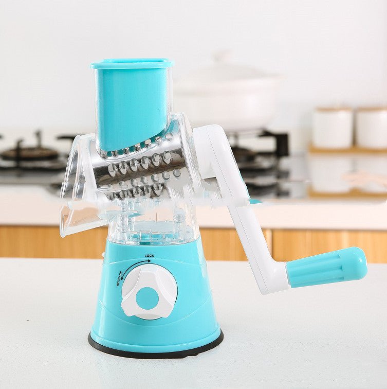 Vertical Vegetable Slicer - Rotary Grater & Cutter. - Home2luxury