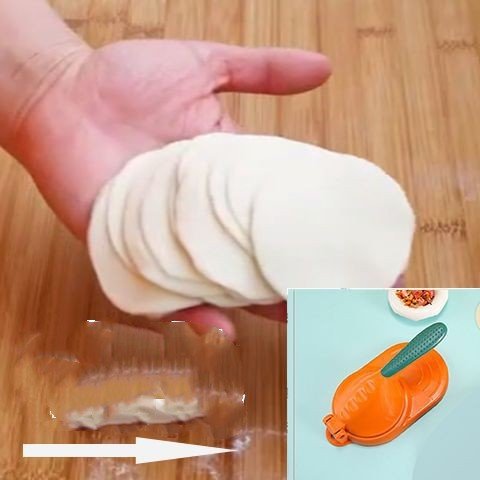 Dumpling Wrapper Maker - Rolling Mold - Home2luxury