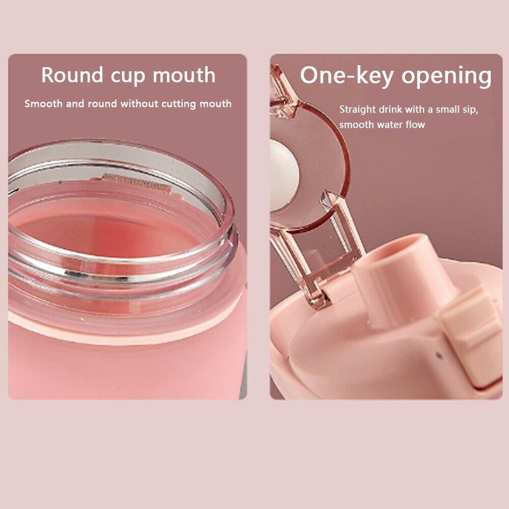 Bouncing Lid Water Cup - Large & Leak-Proof. - Home2luxury