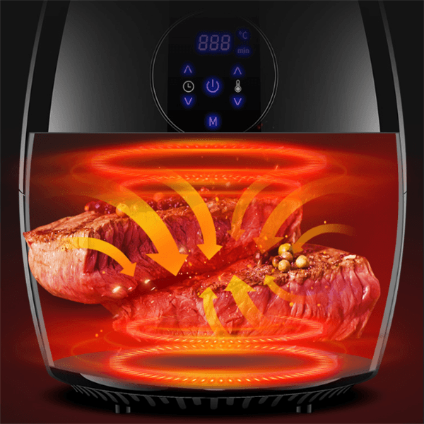 Smart Air Fryer without Oil Home Cooking - Home2luxury