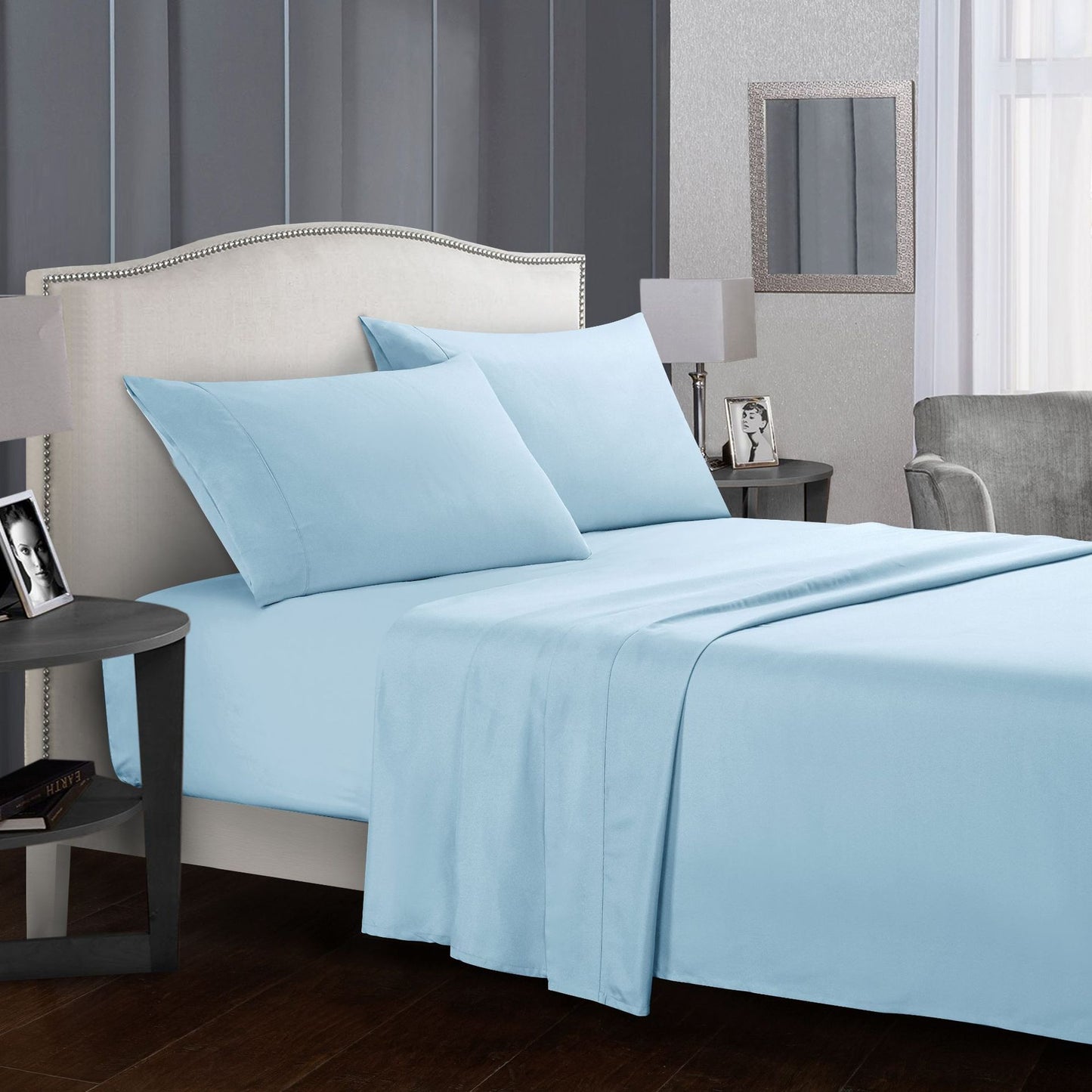 Sheet Set 4 Sets Bed Sheet Double King Size - Home2luxury