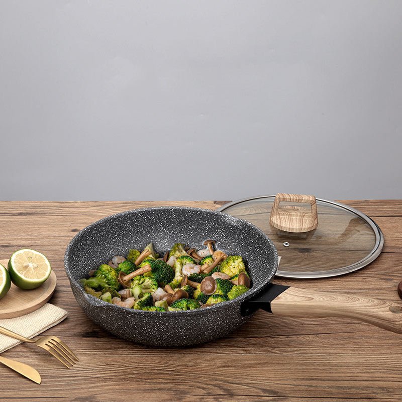 Universal Non-Stick Wok for Gas/Induction. - Home2luxury