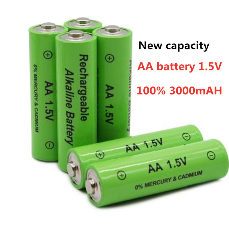 Rechargeable AA Batteries - Industrial. - Home2luxury