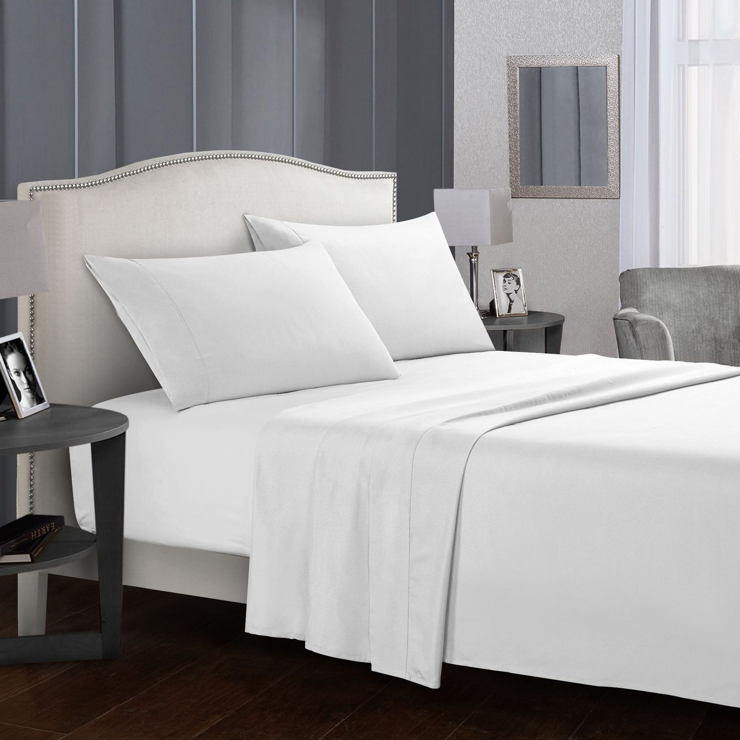 Sheet Set 4 Sets Bed Sheet Double King Size - Home2luxury