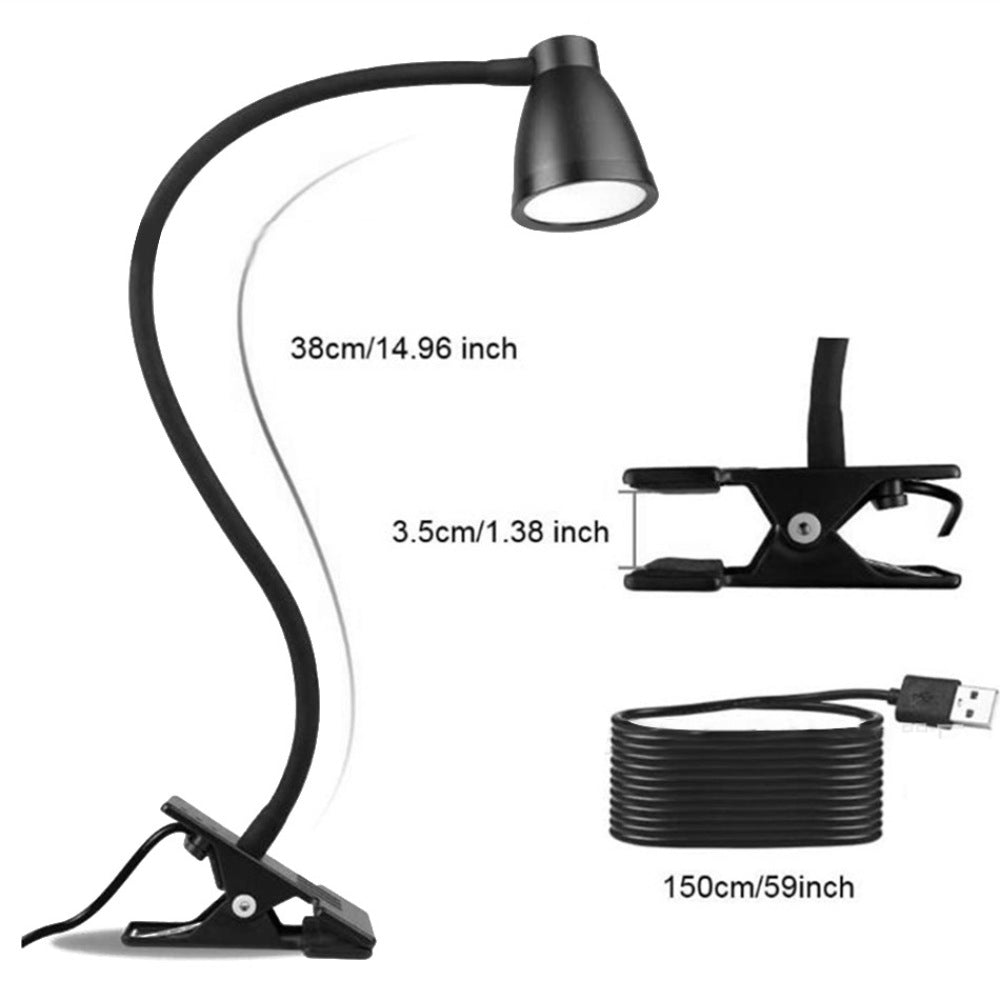 Clip-on LED Desk Lamp - Simple & Stylish. - Home2luxury