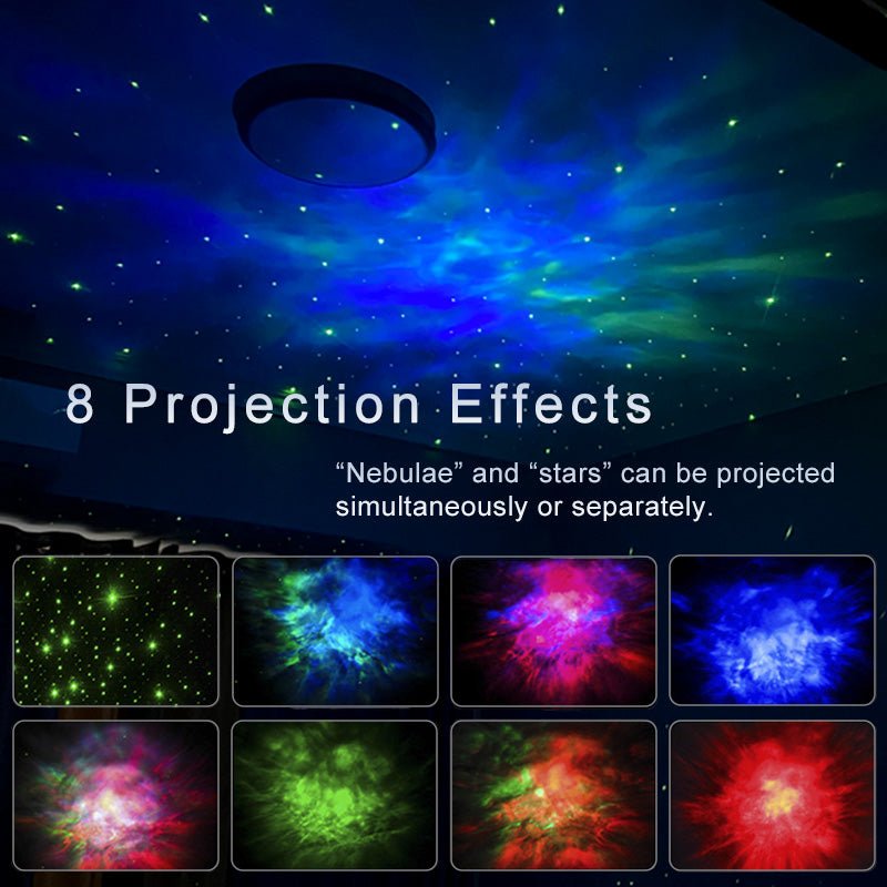 Galaxy Star Projector Night Light - Home Decor. - Home2luxury