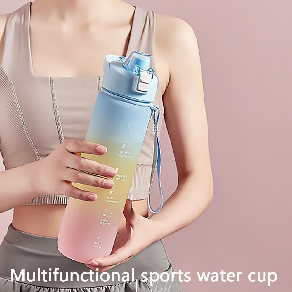 Bouncing Lid Water Cup - Large & Leak-Proof. - Home2luxury