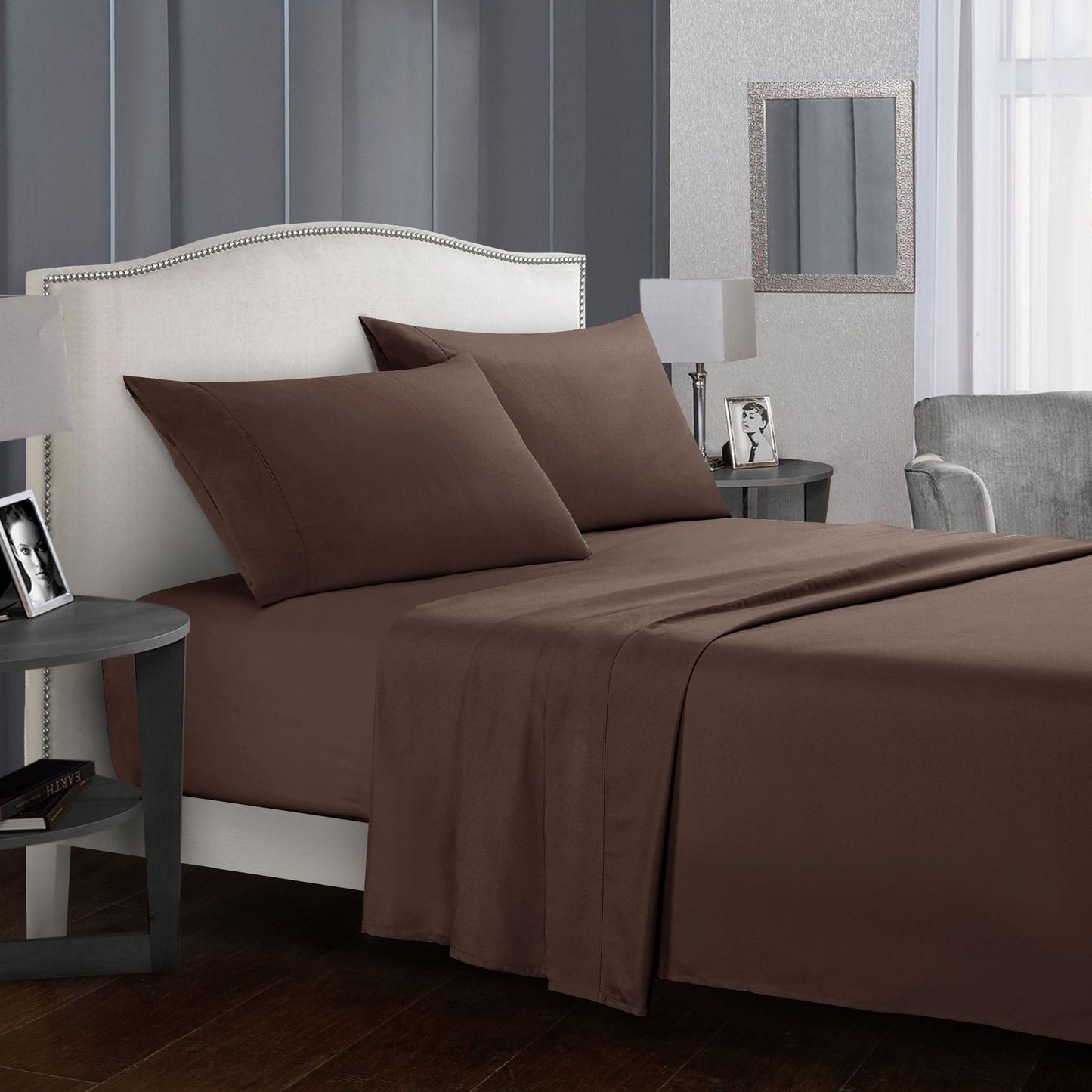 Sheet Set 4 Sets Bed Sheet Double King Size - Home2luxury