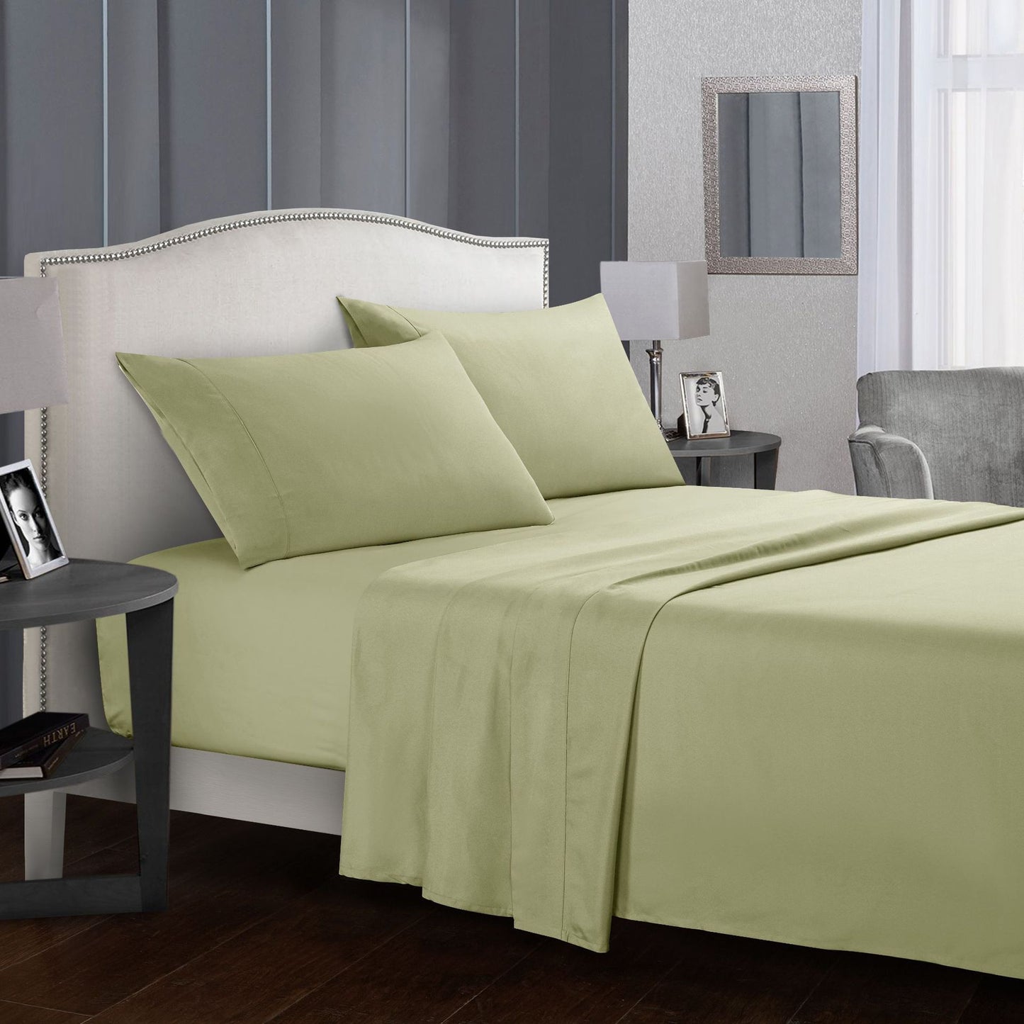Sheet Set 4 Sets Bed Sheet Double King Size - Home2luxury