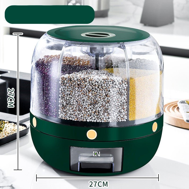 Rotating Sealed Food Dispenser. - Home2luxury