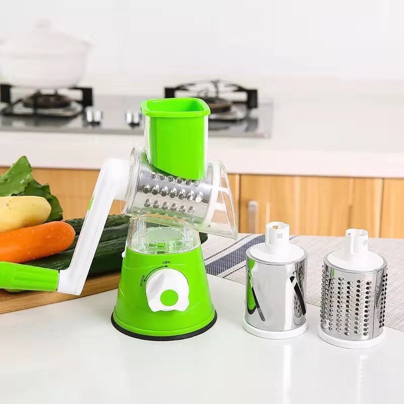 Vertical Vegetable Slicer - Rotary Grater & Cutter. - Home2luxury