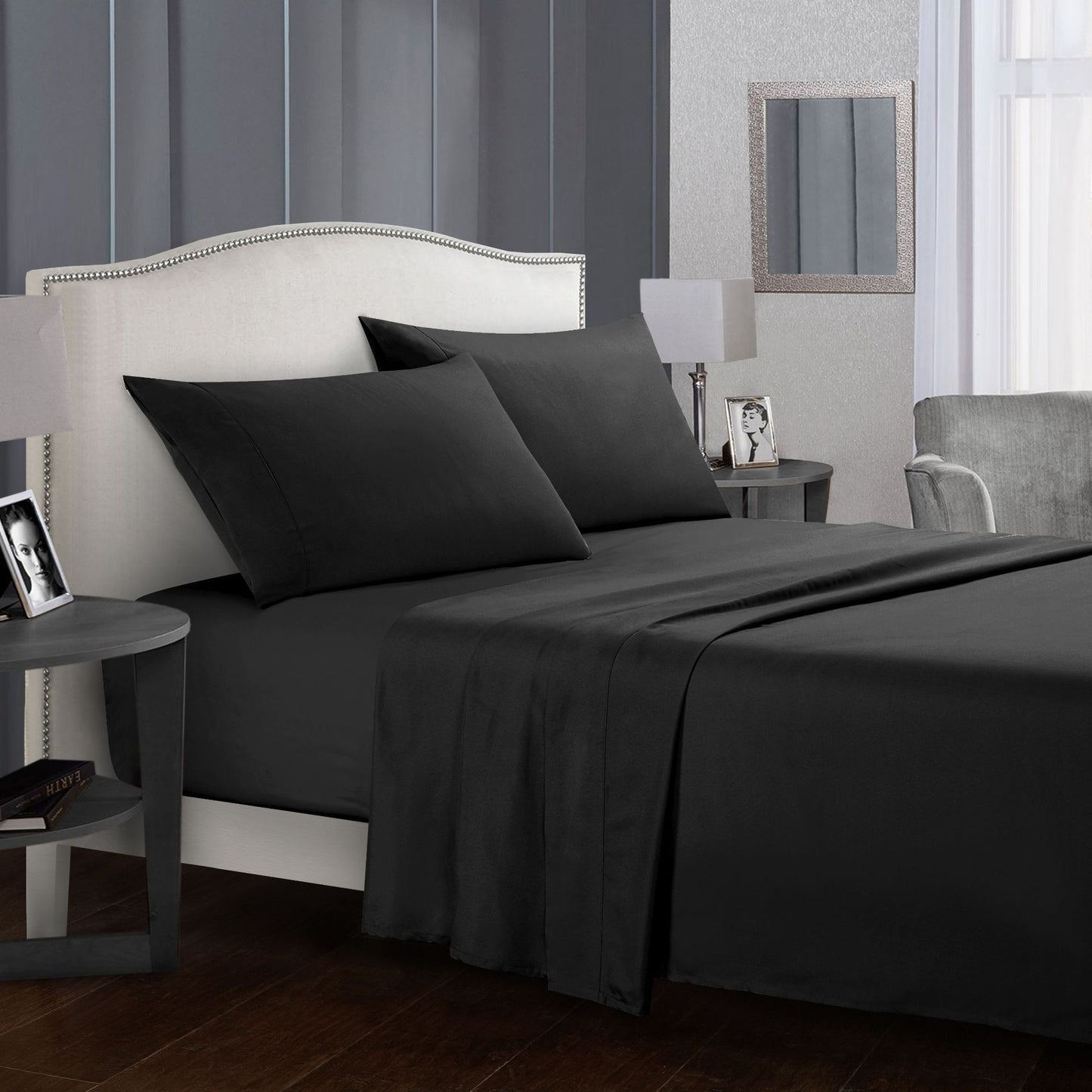 Sheet Set 4 Sets Bed Sheet Double King Size - Home2luxury