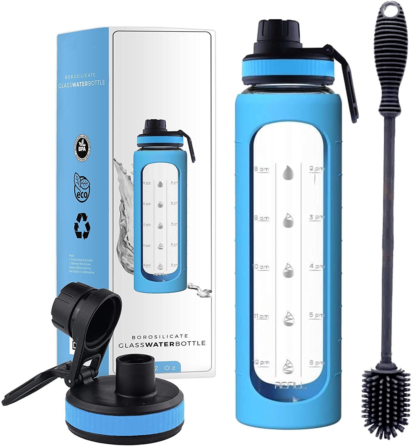 Portable Water Bottle - Large Capacity. - Home2luxury