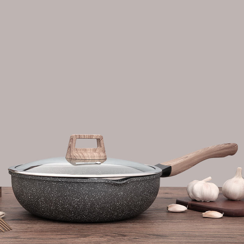 Universal Non-Stick Wok for Gas/Induction. - Home2luxury