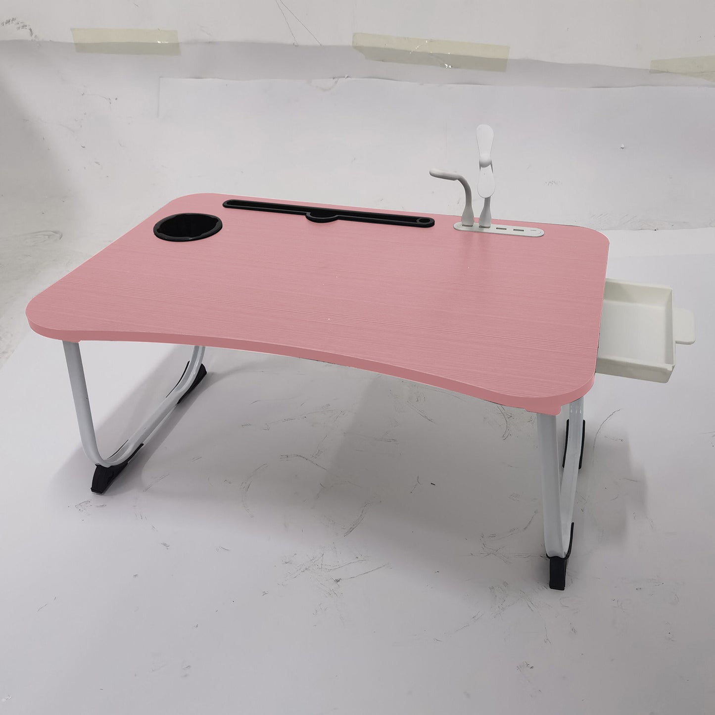 Foldable Laptop Table - Portable Bed Tray. - Home2luxury