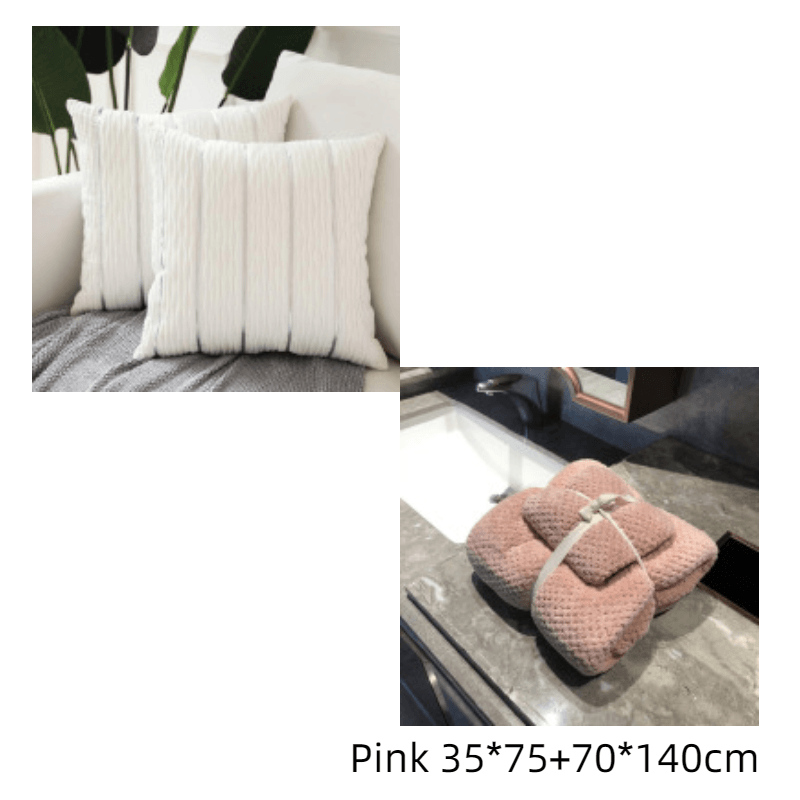 Striped Velvet Pillow Cover - Luxury & Simple - Home2luxury