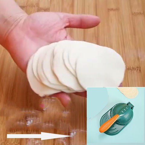Dumpling Wrapper Maker - Rolling Mold - Home2luxury