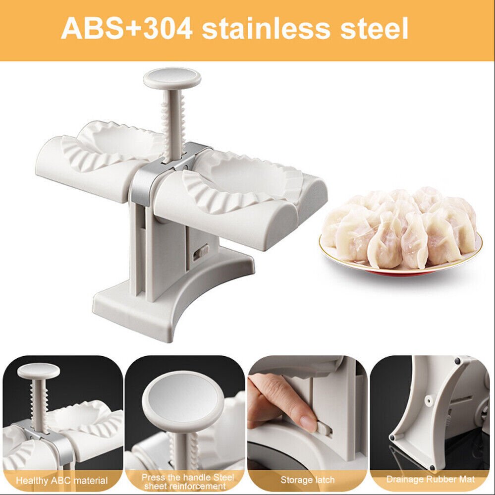 Dual Dumpling Maker - DIY Mold. - Home2luxury