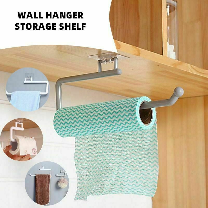 Wall Mount Paper Towel Holder - Self-Adhesive - Home2luxury