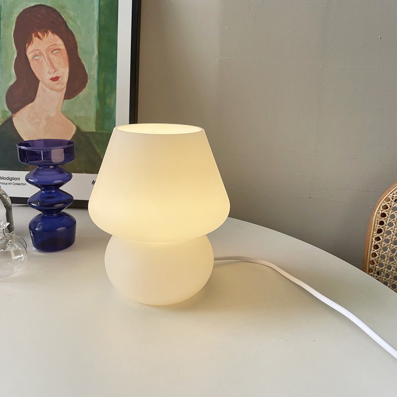 Retro Glass Bedside Table Lamp - Bedroom - Home2luxury