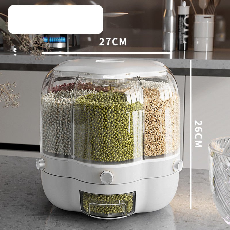 Rotating Sealed Food Dispenser. - Home2luxury