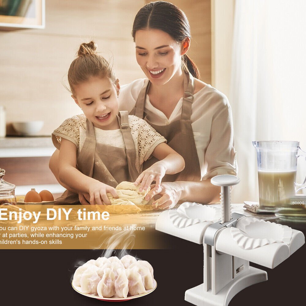 Dual Dumpling Maker - DIY Mold. - Home2luxury