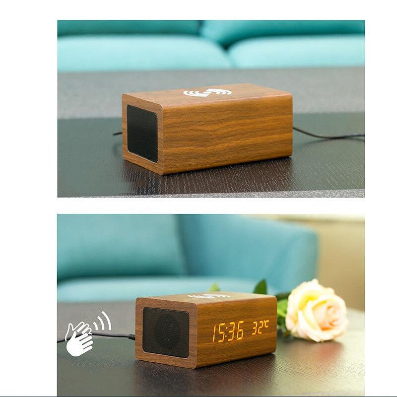 Creative Wireless Charging Bluetooth Speaker - Home2luxury