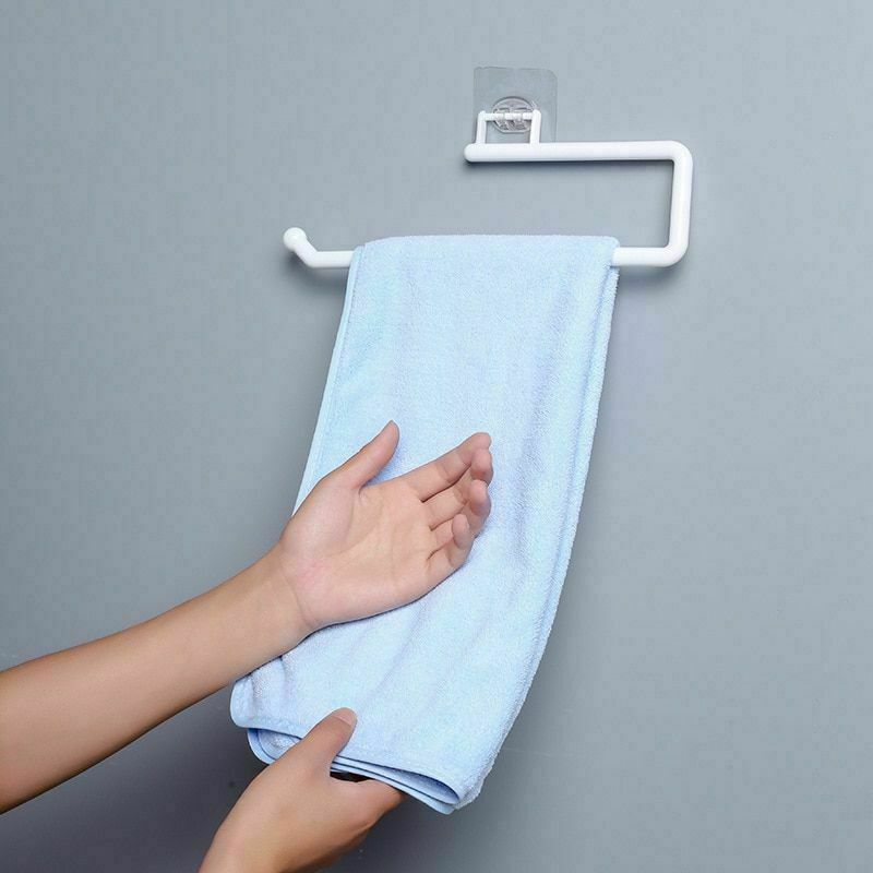 Wall Mount Paper Towel Holder - Self-Adhesive - Home2luxury